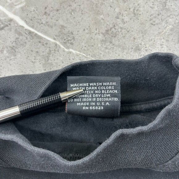 90s Vintage Harley Davidson Graphic Tee Mens XL Long Sleeve Looney Tunes USA - Picture 9 of 13